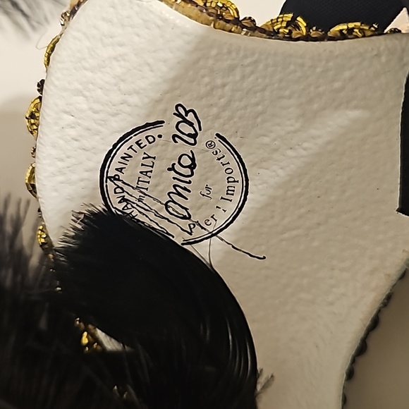 New Signed La Maschera Del Galeone Mask Handmade Italy - Picture 6 of 10